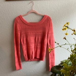 Eyelet Sweater